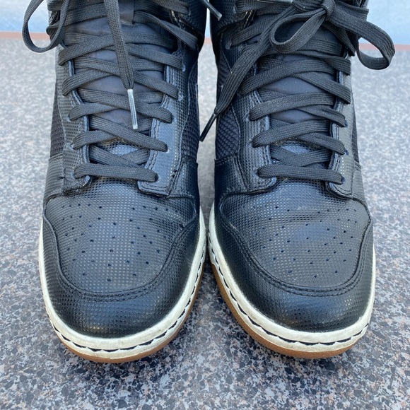 Nike Dunk Sky Hi Essential Mesh Black GUM Size 9 - Picture 10 of 11